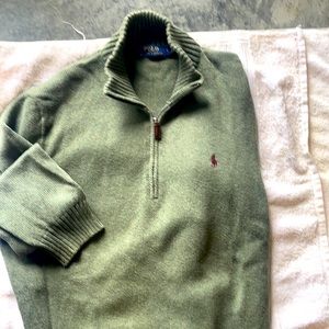 Men’s Long Sleeve Polo Sweater from Belk